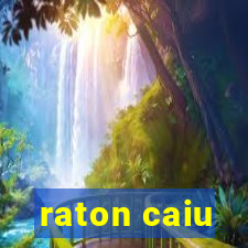 raton caiu