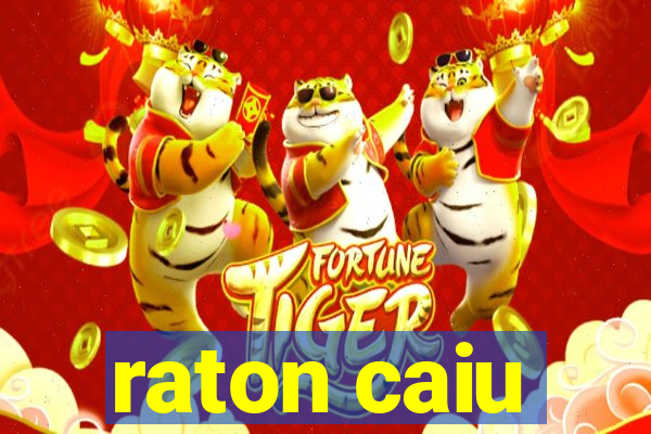 raton caiu