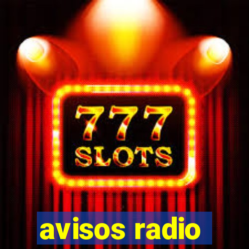 avisos radio