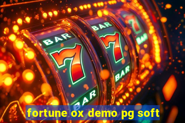 fortune ox demo pg soft