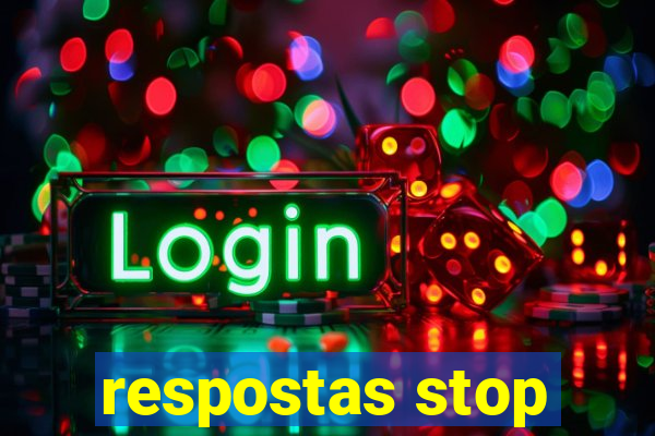 respostas stop