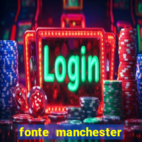 fonte manchester city download