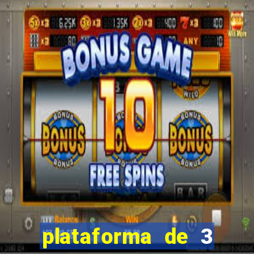 plataforma de 3 reais pg