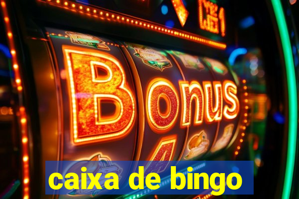 caixa de bingo