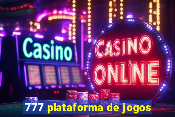 777 plataforma de jogos