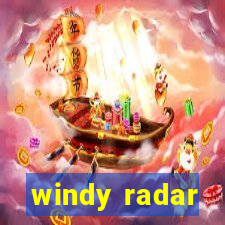 windy radar