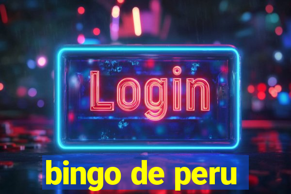 bingo de peru