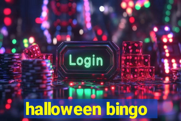 halloween bingo