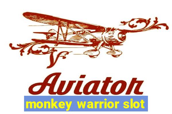 monkey warrior slot