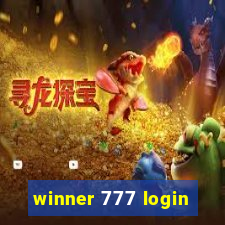 winner 777 login