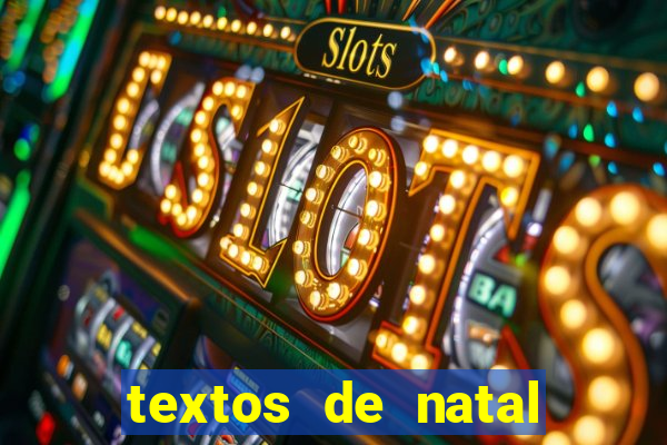 textos de natal para leitura