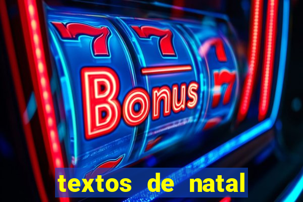 textos de natal para leitura