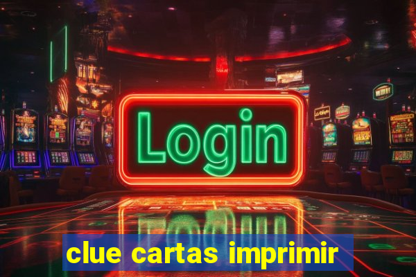 clue cartas imprimir