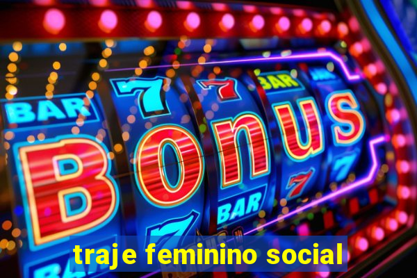 traje feminino social