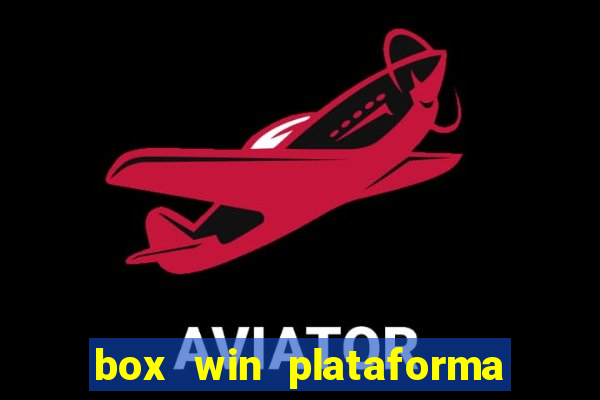 box win plataforma de jogos