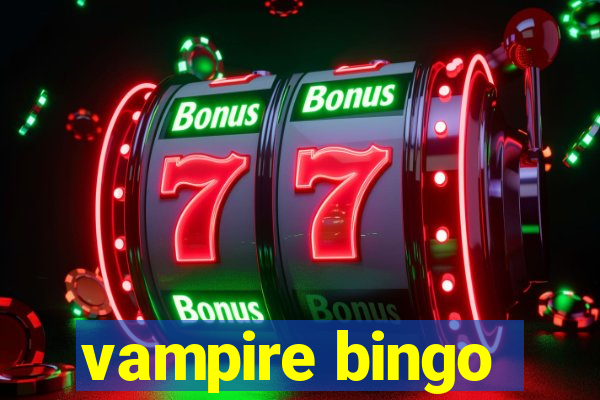 vampire bingo