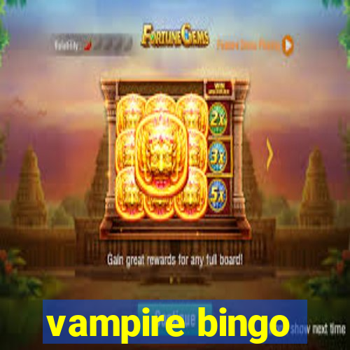 vampire bingo