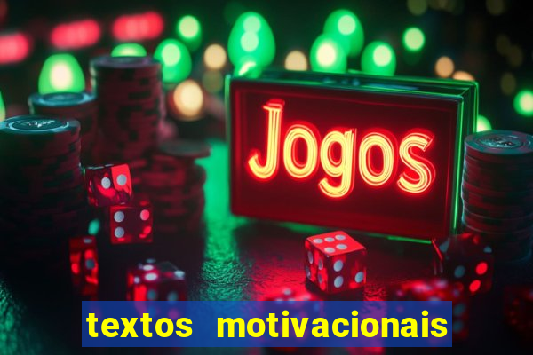 textos motivacionais para equipes