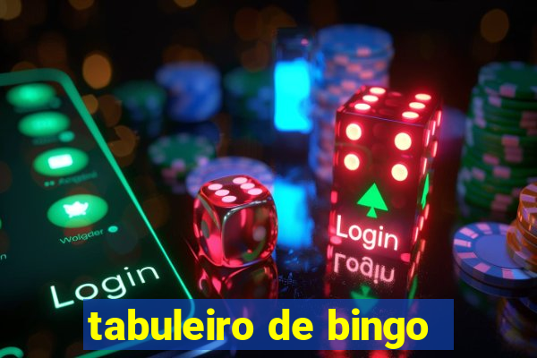 tabuleiro de bingo