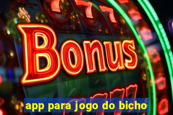 app para jogo do bicho