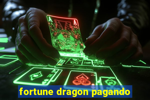 fortune dragon pagando