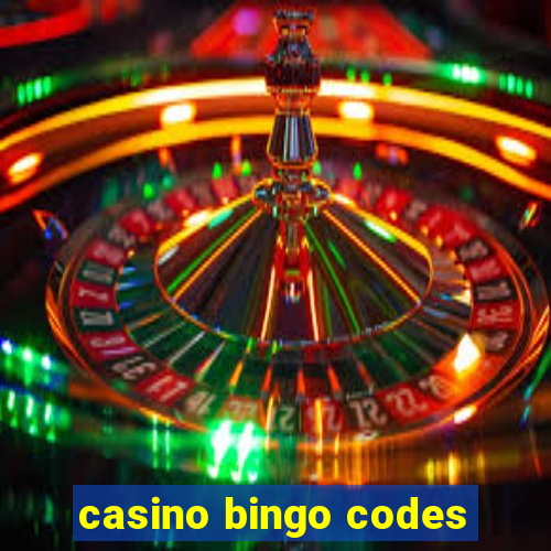 casino bingo codes