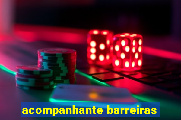 acompanhante barreiras