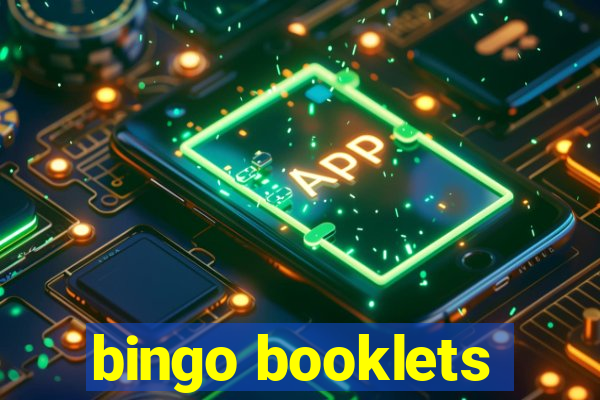 bingo booklets