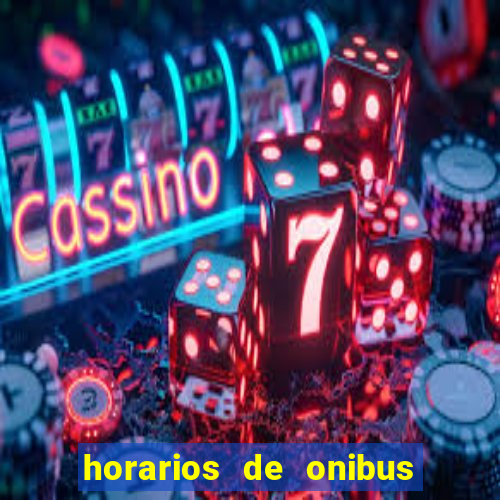 horarios de onibus cassino cidade nova