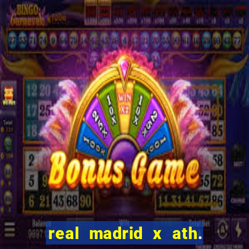 real madrid x ath. bilbao palpite