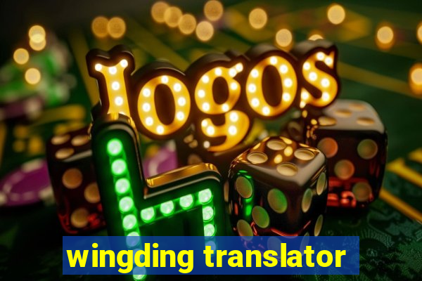 wingding translator