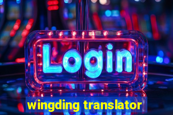 wingding translator