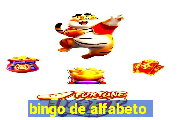 bingo de alfabeto