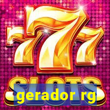 gerador rg