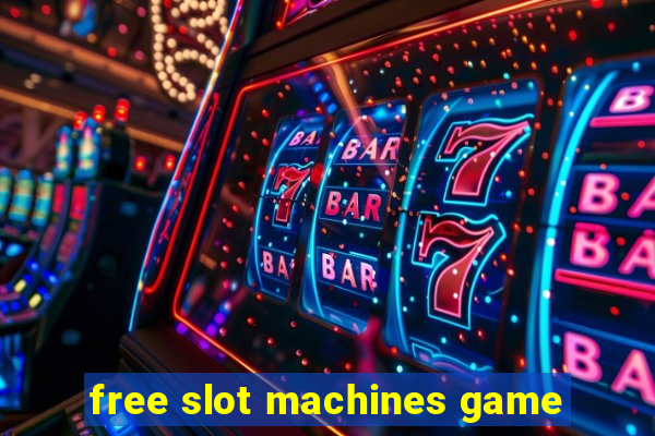 free slot machines game