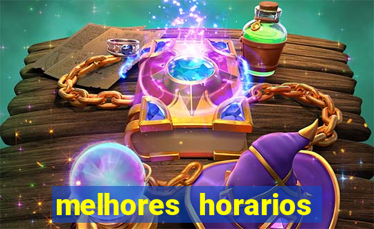 melhores horarios de jogar fortune tiger