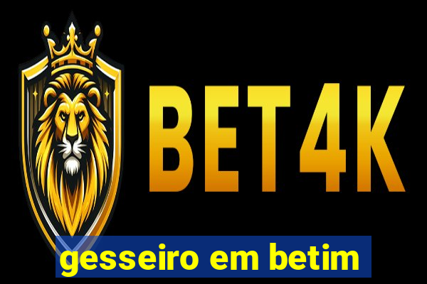 gesseiro em betim