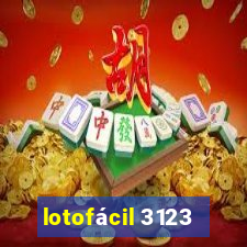 lotofácil 3123