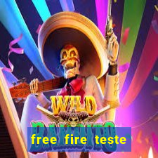 free fire teste grátis jogar agora