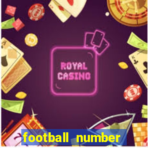 football number necklaces gold