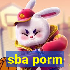 sba porm