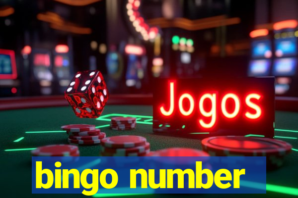 bingo number