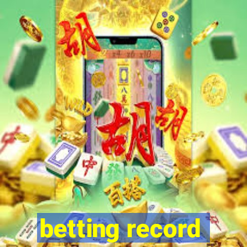 betting record