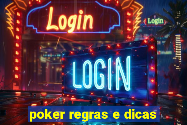 poker regras e dicas