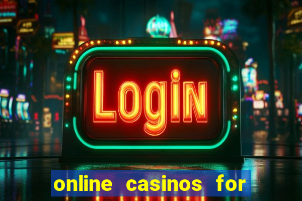 online casinos for real money usa