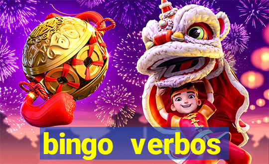 bingo verbos irregulares ingles