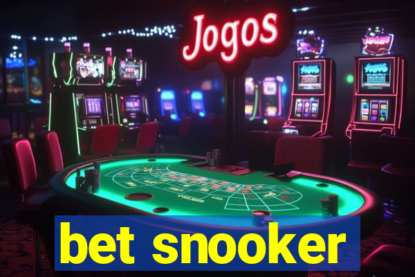 bet snooker