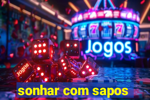 sonhar com sapos