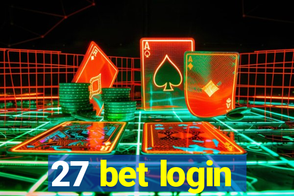 27 bet login