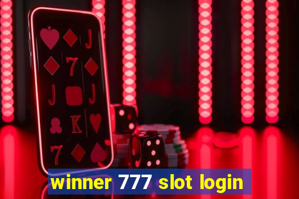 winner 777 slot login